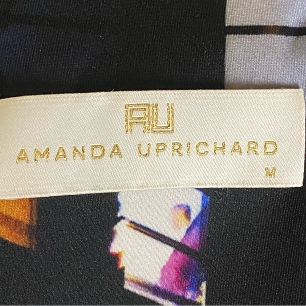 AMANDA UPRICHARD Bleeker Window sleeveless fit and flare dress Size Medium EUC - Picture 9 of 11